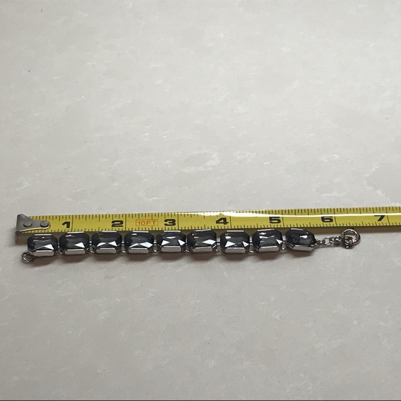 LOFT Bracelet - black stone 6" - Picture 4 of 4